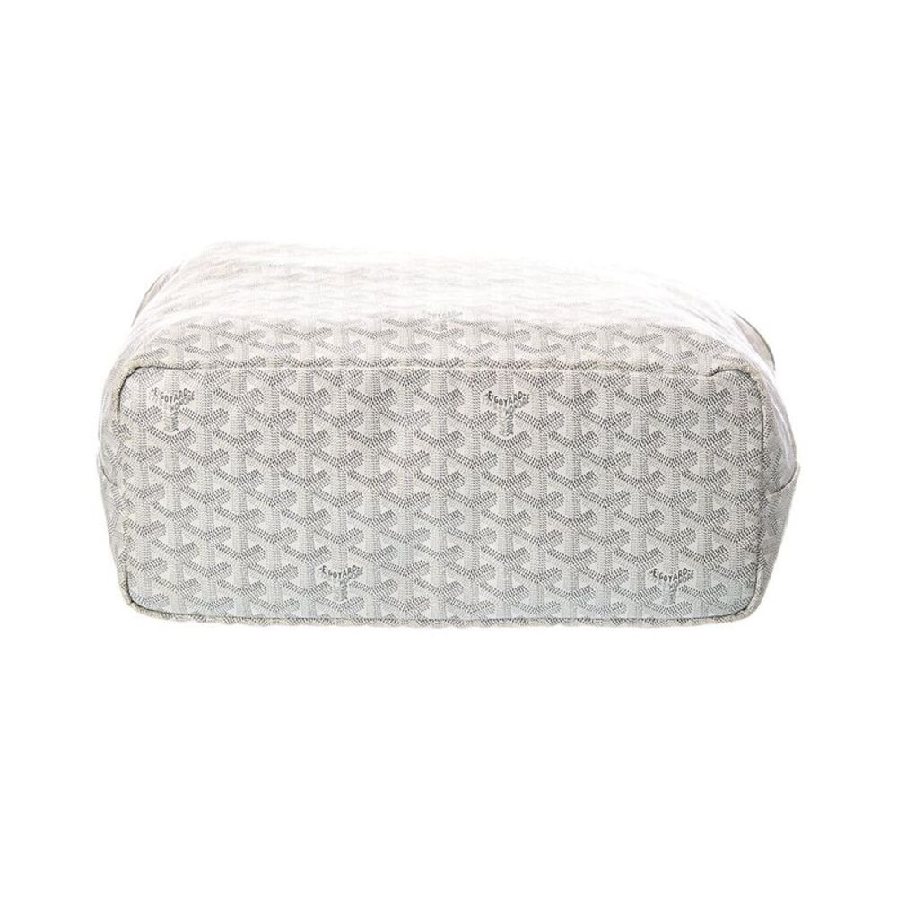 Goyard White Goyardine Canvas Saint Louis Pm (Authentic Pre-Loved) - Picture 3 of 4
